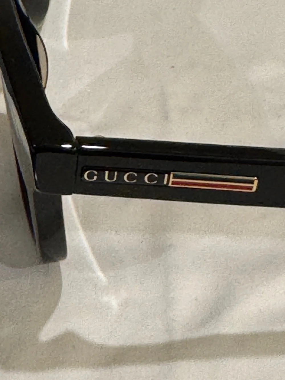 Gucci Glossy Black Sunglasses - New! Never worn!